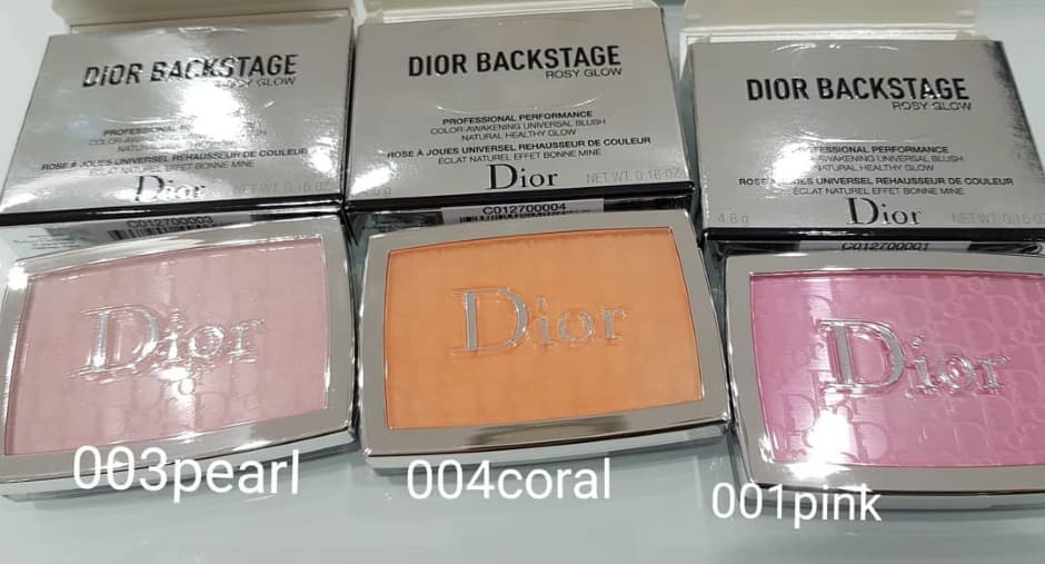 Blush Dior Backstage 2020