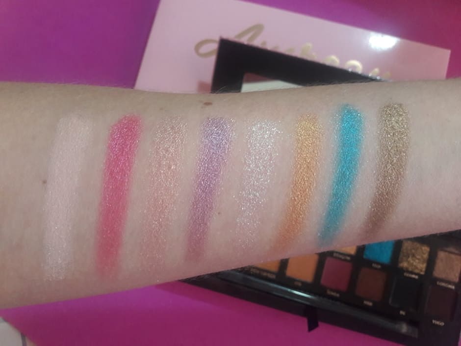 Swatch ombretti shimmer ABH