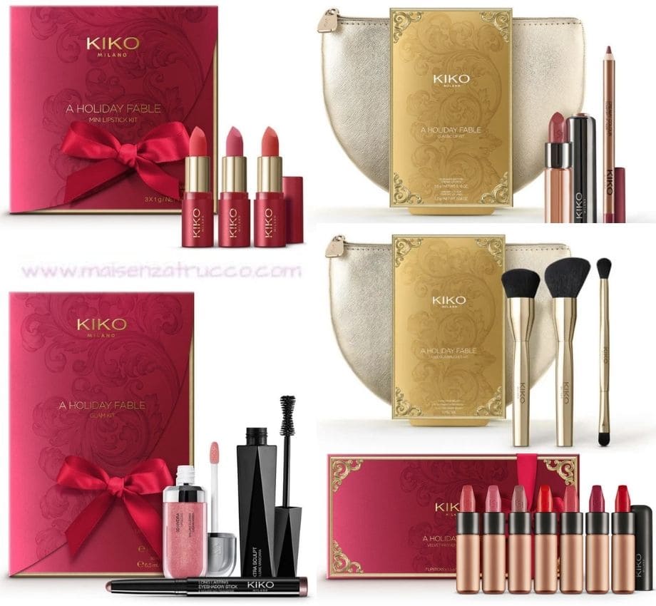 Idee regalo beauty Natale 2021 Kiko Make-Up