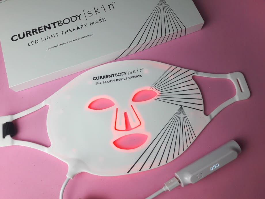 Terapia luce rossa antirughe maschera viso a LED