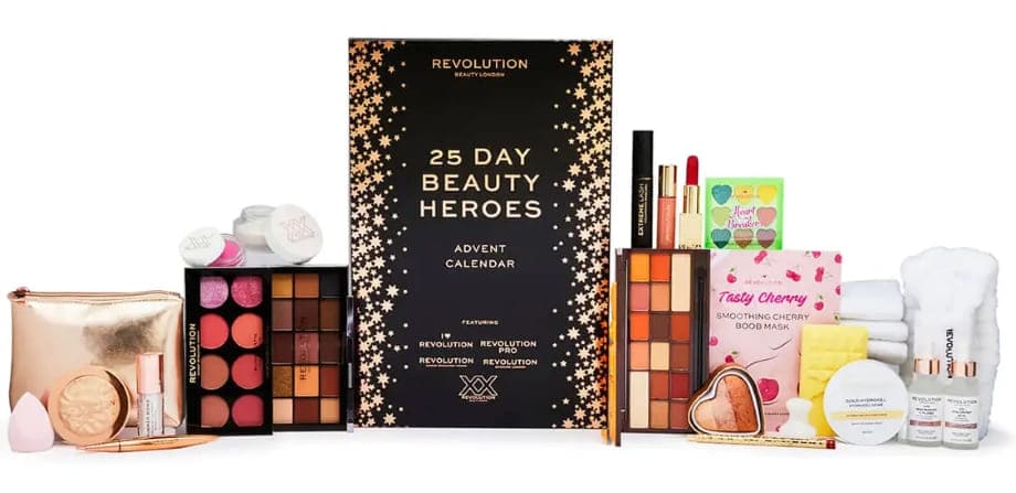 Calendario dell'Avvento Revolution Beauty Heroes