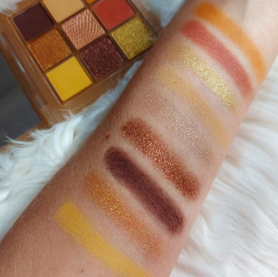 Tiger Palette Swatches