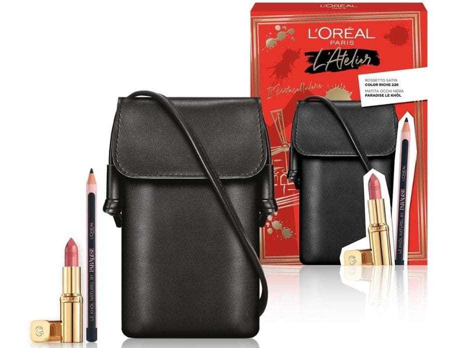 Set regalo L'Oréal Natale 2022 rossetto e matita