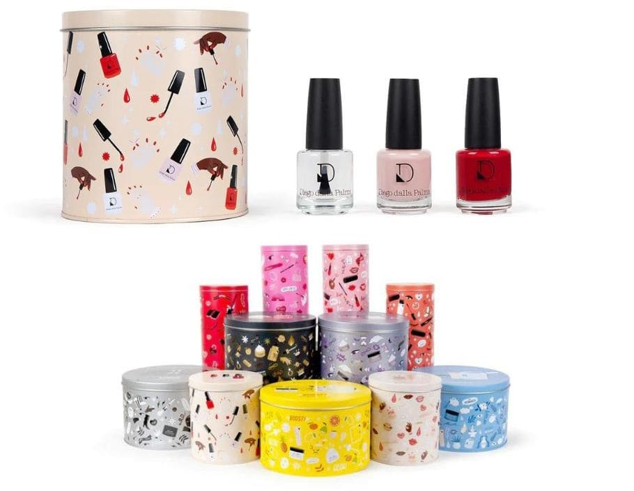 Diego Dalla Palma cofanetti smalti Natale