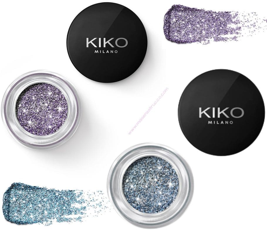 Kiko Stardust ombretti glitter colori