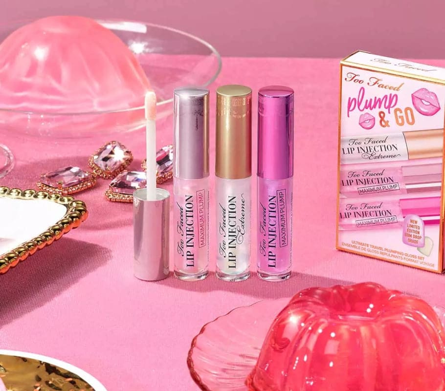 Kit make-up Lip Injection Too Faced